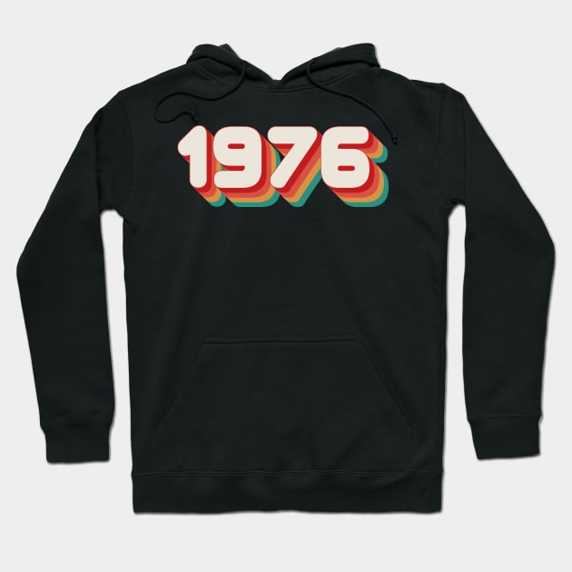 1976 Hoodie by n23tees